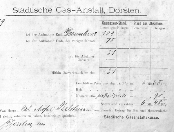 Datei:Monatsrechnung Gas Perlstein 1901.jpg