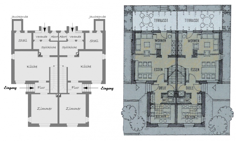 Datei:Zechenhaus doppel EG alt neu.jpg